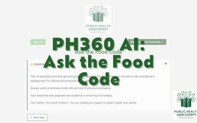 PH360  Environmental Health AI: Turning Your Food Code Into a Trusted Teammate