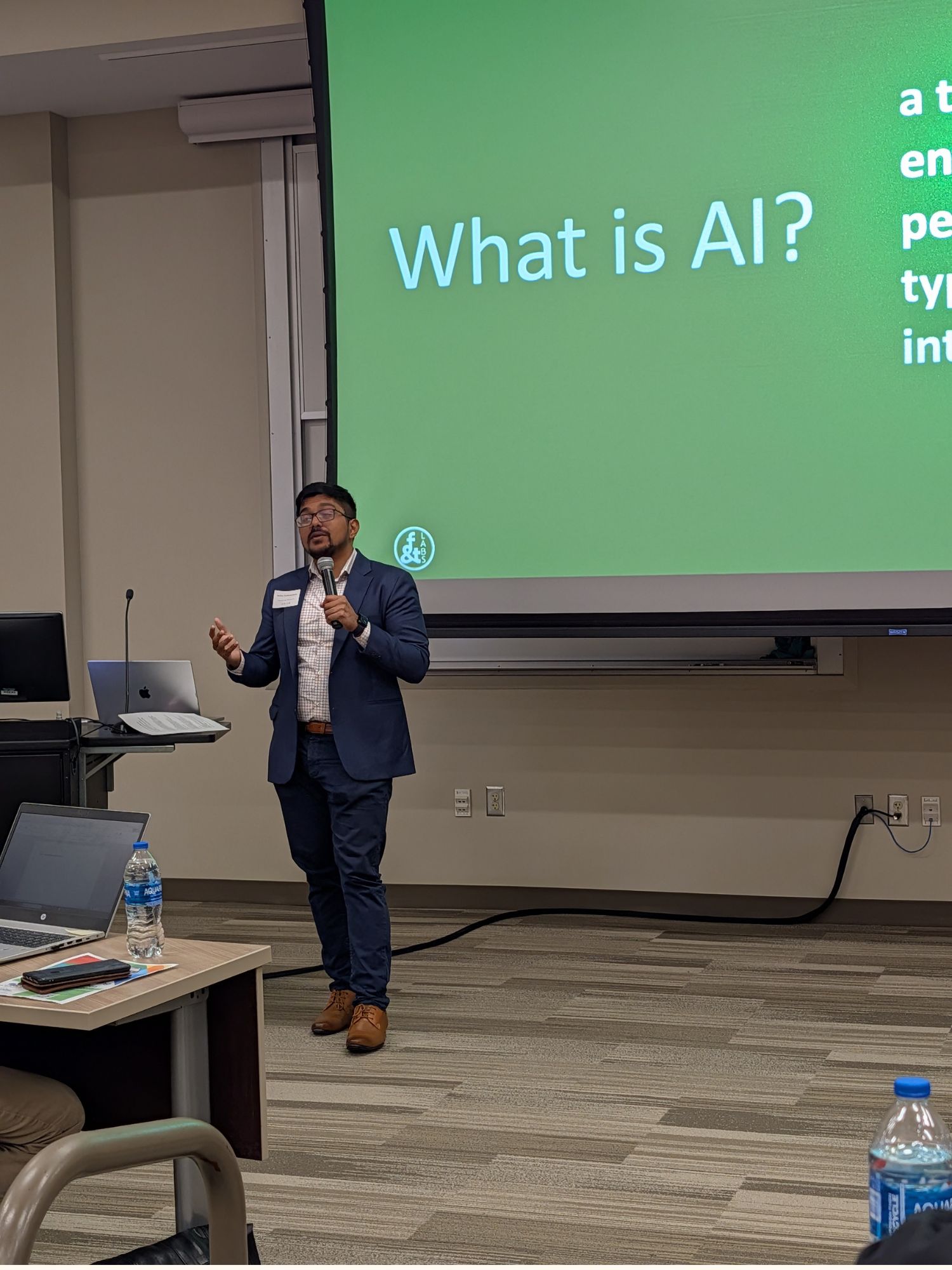 Nebu Kolenchery delivering keynote